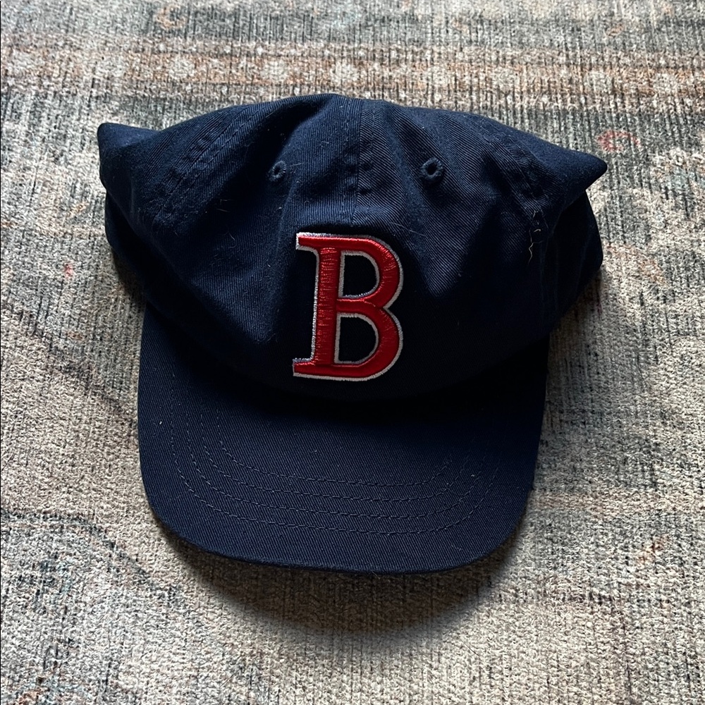 Navy Blue Cap with Red B Logo